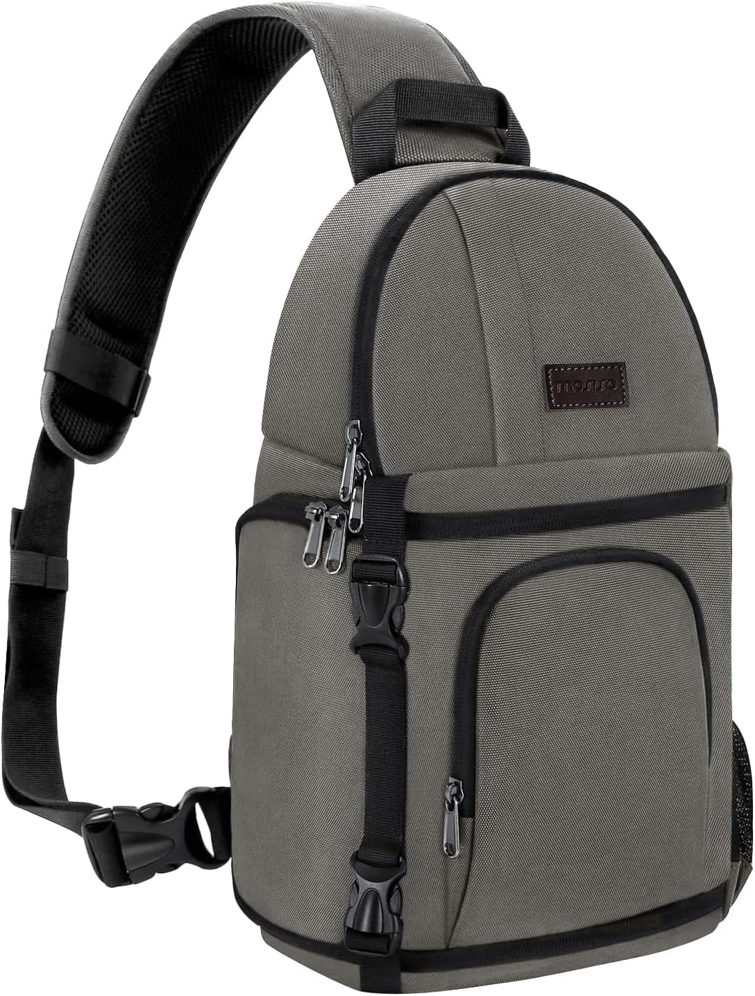 Camera Sling Bag, Dslr/Slr/Mirrorless Camera Backpack Case Shockproof Photography Backpack with Tripod Holder & Removable Modular Inserts Compatible with Canon/Nikon/Sony/Fuji