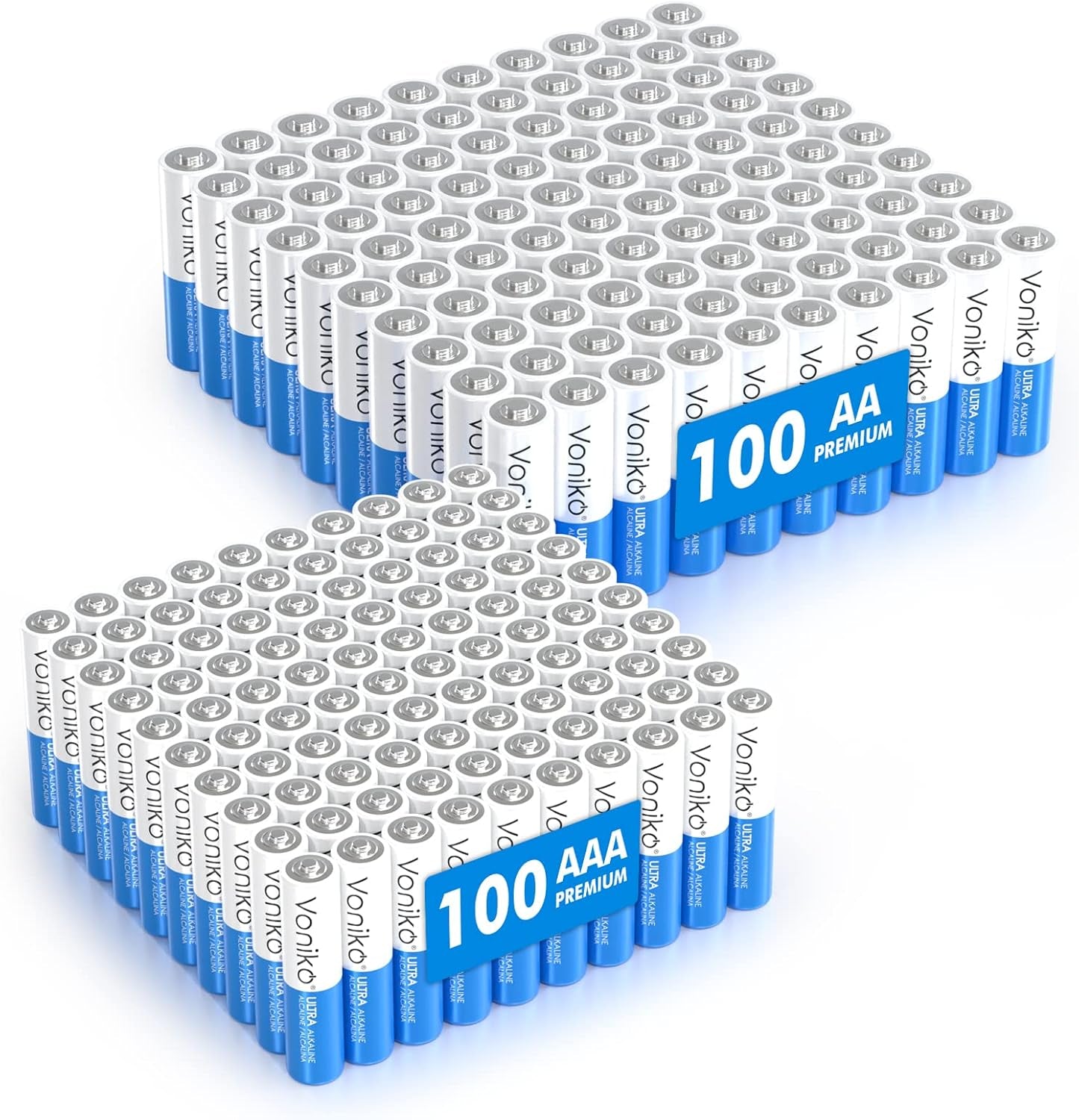 - Premium Grade AAA Batteries - 24 Pack - Alkaline Triple a Battery - Ultra Long-Lasting, Leakproof 1.5V Batteries - 10-Year Shelf Life