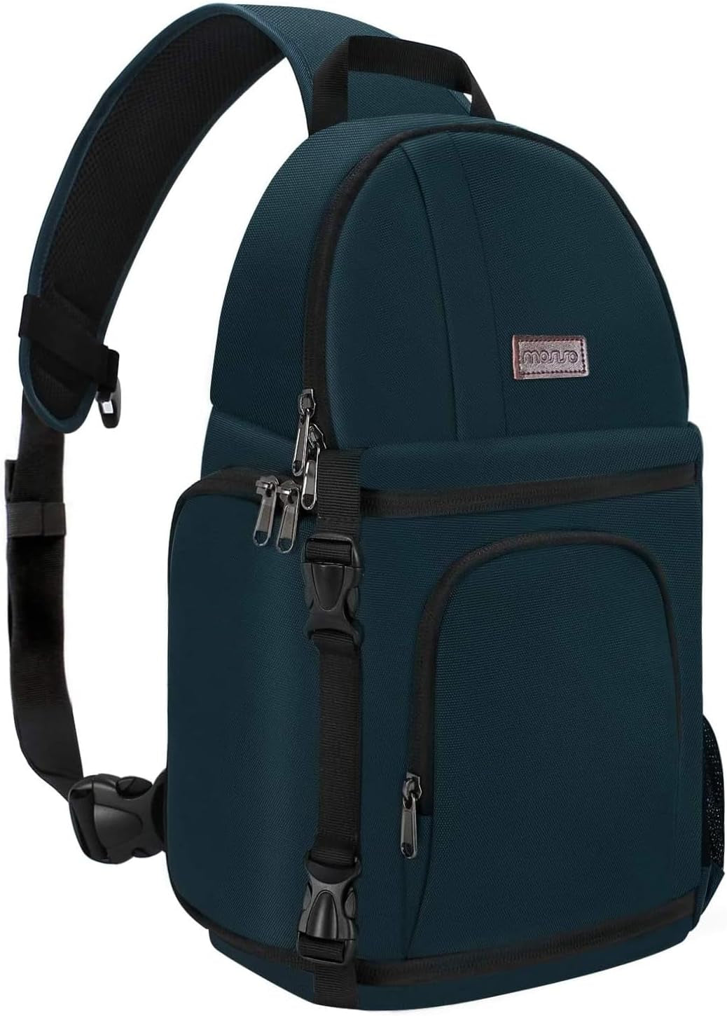 Camera Sling Bag, Dslr/Slr/Mirrorless Camera Backpack Case Shockproof Photography Backpack with Tripod Holder & Removable Modular Inserts Compatible with Canon/Nikon/Sony/Fuji