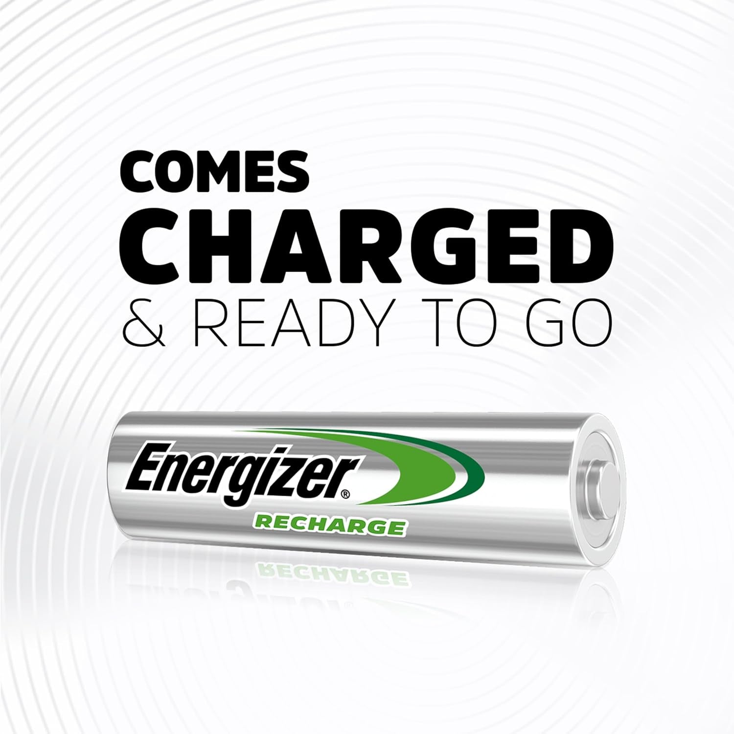 Recharge Universal Rechargeable AA Batteries (16 Pack), Double a Rechargeable Batteries