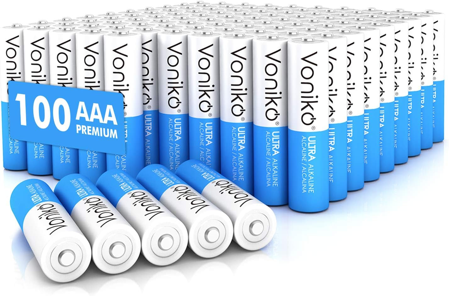 - Premium Grade AAA Batteries - 24 Pack - Alkaline Triple a Battery - Ultra Long-Lasting, Leakproof 1.5V Batteries - 10-Year Shelf Life